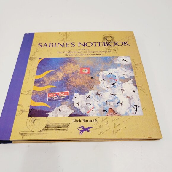 Griffin & Sabine, Sabine's Notebook, The Golden Mean by Nick Bantock Book Lot - Picture 8 of 11